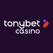 Logo image for tonybet tonybet white logo